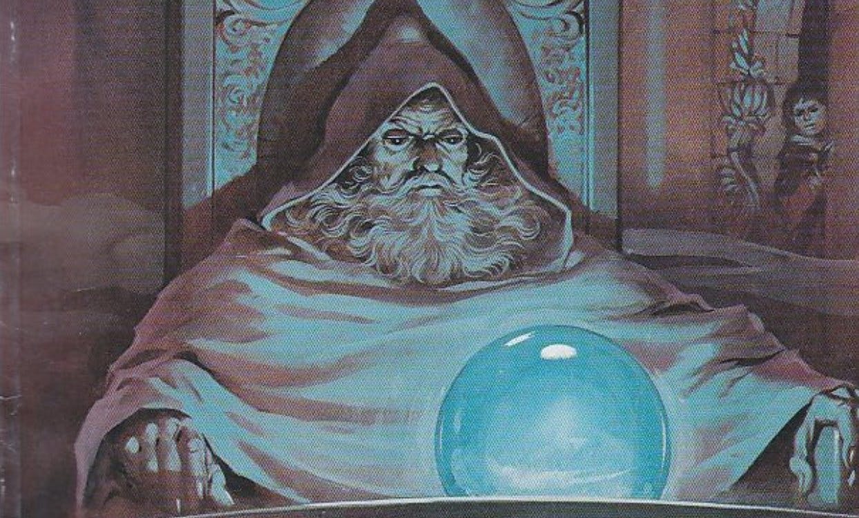 Wizard pondering his
orb